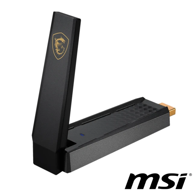 MSI 微星MSI 微星 AXE5400 WiFi USB Adapter 3.2雙頻無線網卡