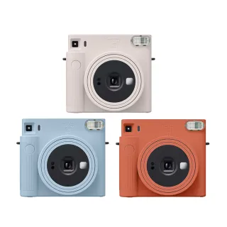 【FUJIFILM 富士】instax SQUARE SQ1 方形拍立得相機  公司貨(送底片透明保護套20入)