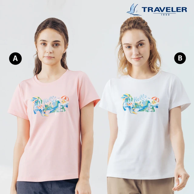 【TRAVELER 旅行者】24SS女款消臭吸排上衣_241TR853.854.855(消臭/吸濕排汗/排汗衣)