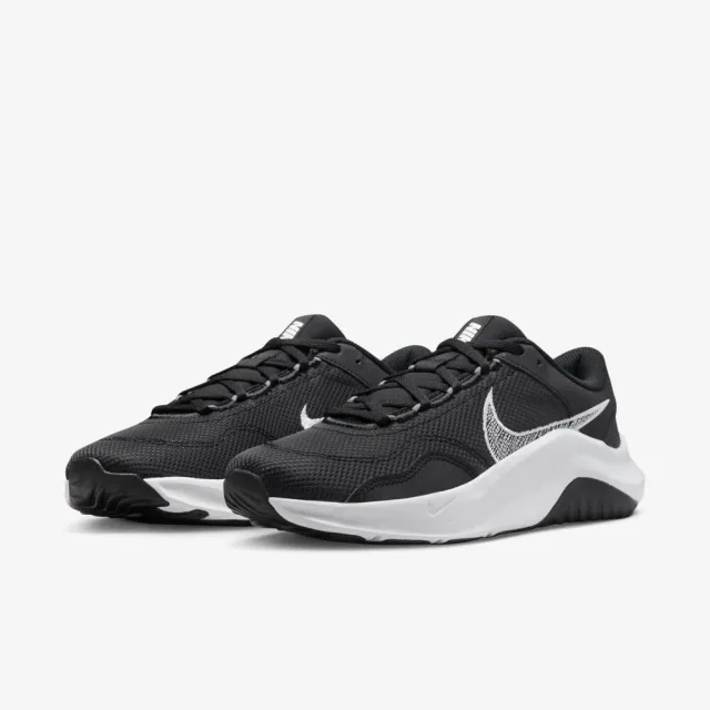 【NIKE 耐吉】W Legend Essential 3 NN 女 訓練鞋 運動 健身 重訓 黑 白(DM1119-001)