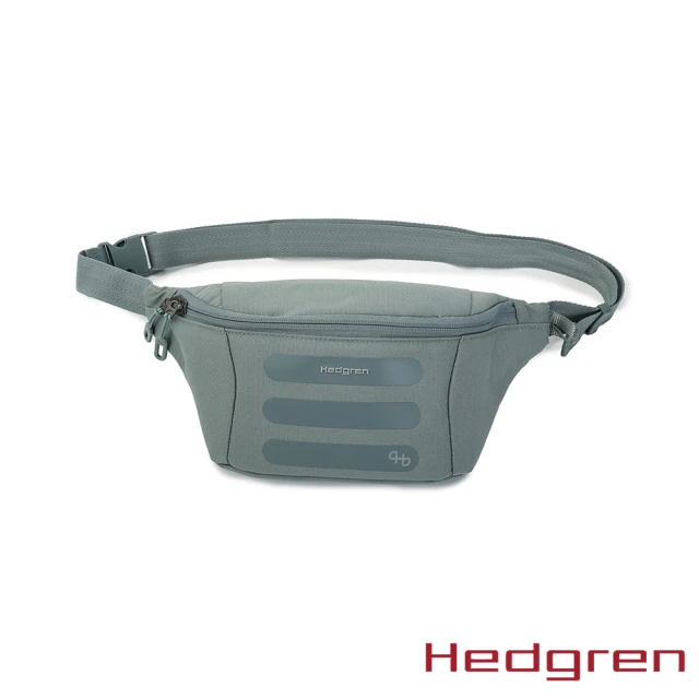 Hedgren COMBY SS系列 HCMBY04 VISIT款式 RFID防盜 腰包(灰綠)