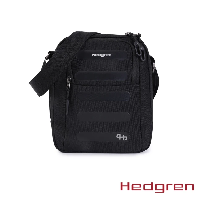 Hedgren COMBY SS系列 HCMBY05 RELAX款式 RFID防盜 平板 側背包(黑色)