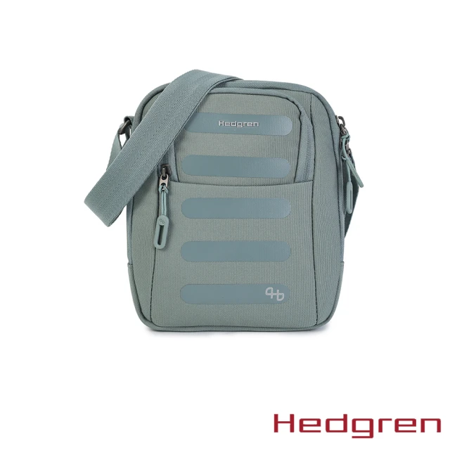 Hedgren COMBY SS系列 HCMBY05 RELAX款式 RFID防盜 平板 側背包(灰綠)