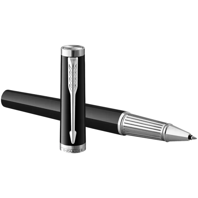 【PARKER】派克 精英 麗雅黑白夾 鋼珠筆(Ingenuity)