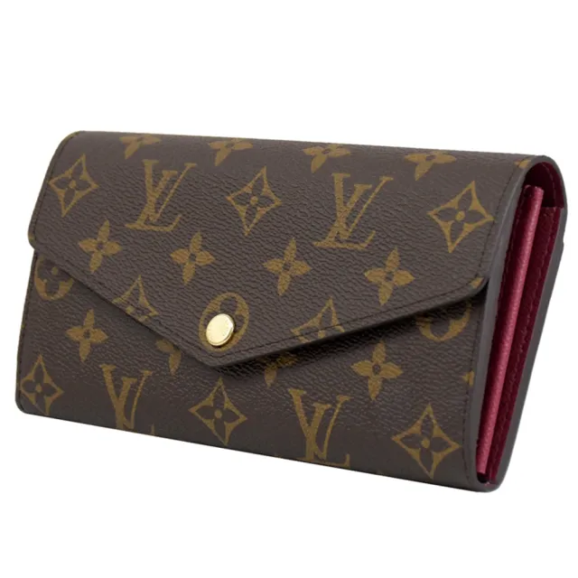 【Louis Vuitton 路易威登】LV M62234 新版經典花紋翻蓋扣式發財零錢長夾(現貨)