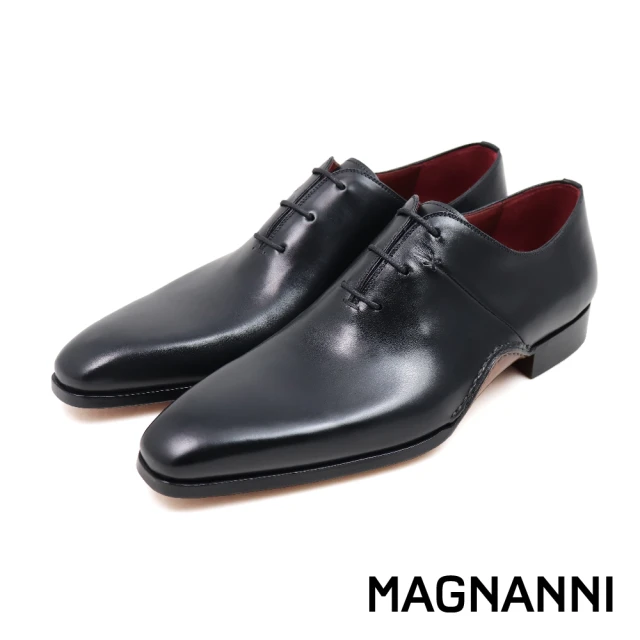 MAGNANNI 西班牙質感麂皮低跟樂福鞋 淺棕色(2564