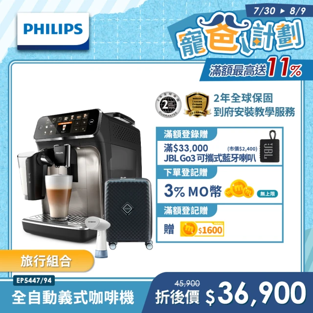 Philips 飛利浦 全自動雙研磨美式咖啡機(HD7900