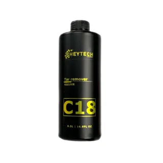 【HeyTech】C18柏油去除劑(500ML/台灣製造/柏油殘膠劑/貼紙殘膠/瀝青去除/汽機車清潔劑)