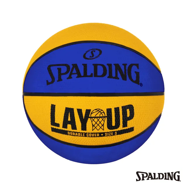 【SPALDING】LAYUP系列 籃球 室外球 橡膠(7號球)