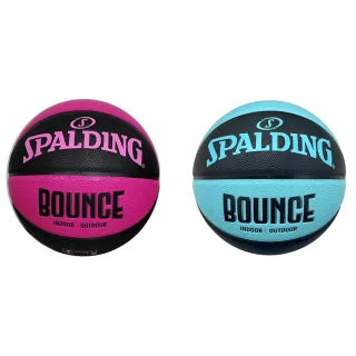 【SPALDING】Bounce系列 籃球 合成皮 室內室外 撞色款(7號球)