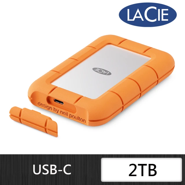 【LaCie 萊斯】RUGGED MINI SSD Type-C 2TB 外接式固態硬碟(MINIME)