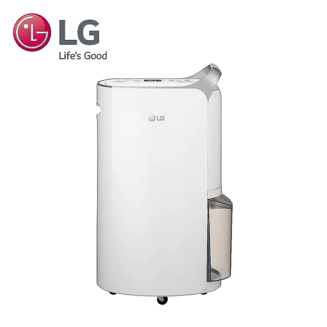 【LG 樂金】一級能效◆17公升變頻除濕機◆WiFi遠控 晶鑽銀(MD171QSE0)