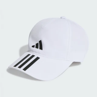 【adidas 愛迪達】帽子 棒球帽 運動帽 遮陽帽 白 HT2043