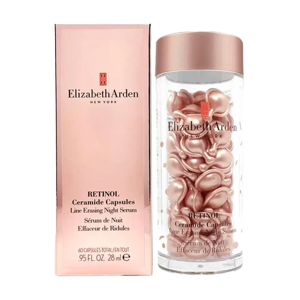 【Elizabeth Arden 伊麗莎白雅頓】玫瑰金抗痕膠囊 60顆(國際航空版)