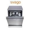 【SVAGO】獨立式自動開門洗碗機(VE7850-含安裝)