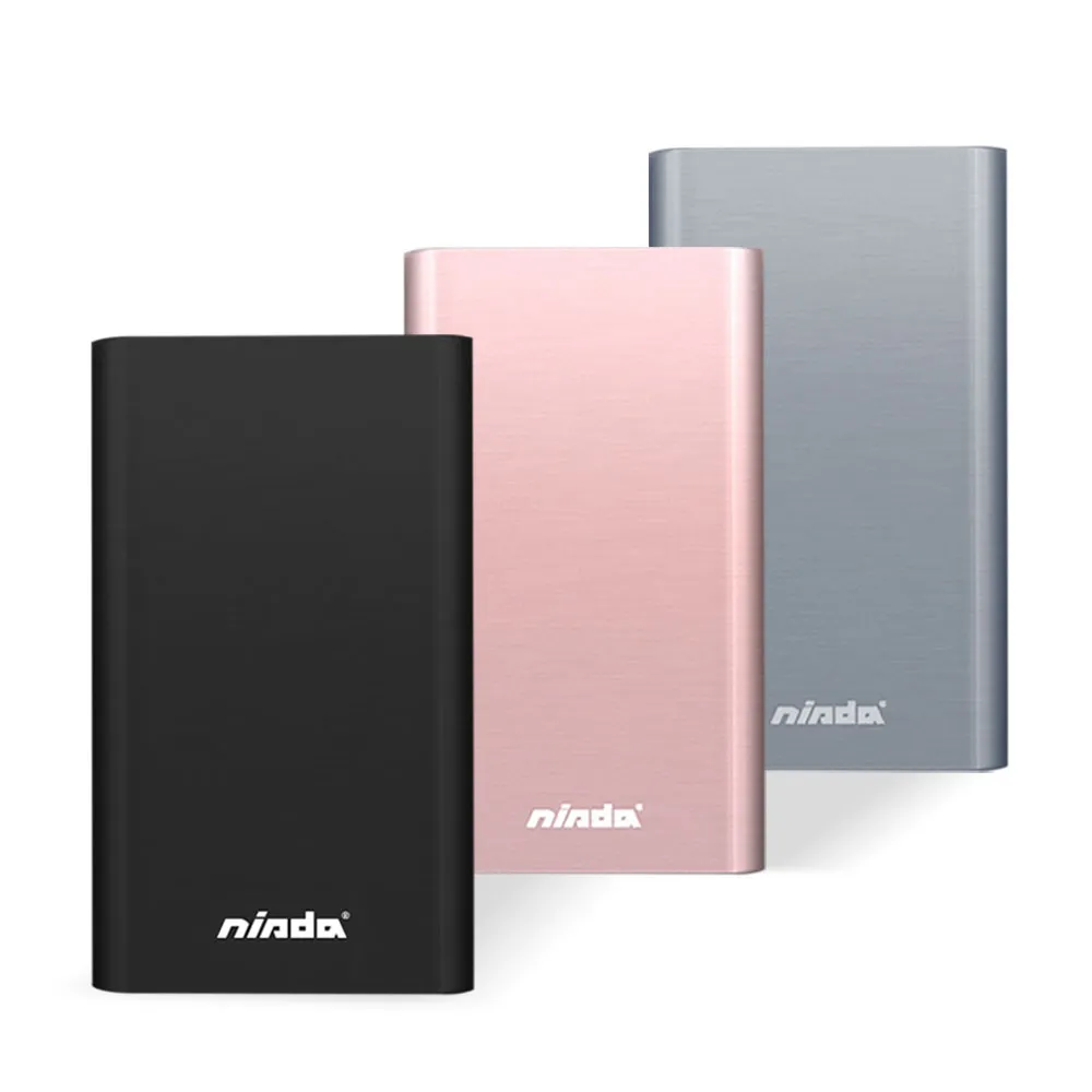 【NISDA】QC3.0+PD雙孔 18W快充大容量行動電源10000mAh(支援所有快充協議)