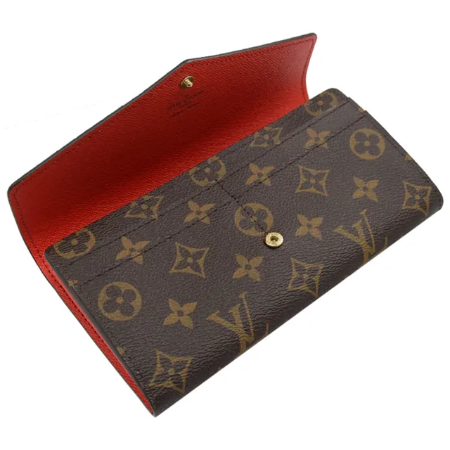 【Louis Vuitton 路易威登】LV M62236 新版經典花紋翻蓋扣式發財零錢長夾(現貨)