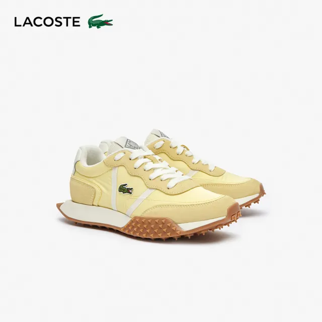 【LACOSTE】女鞋-L-Spin Deluxe 3.0 運動慢跑休閒鞋(亮黃色)