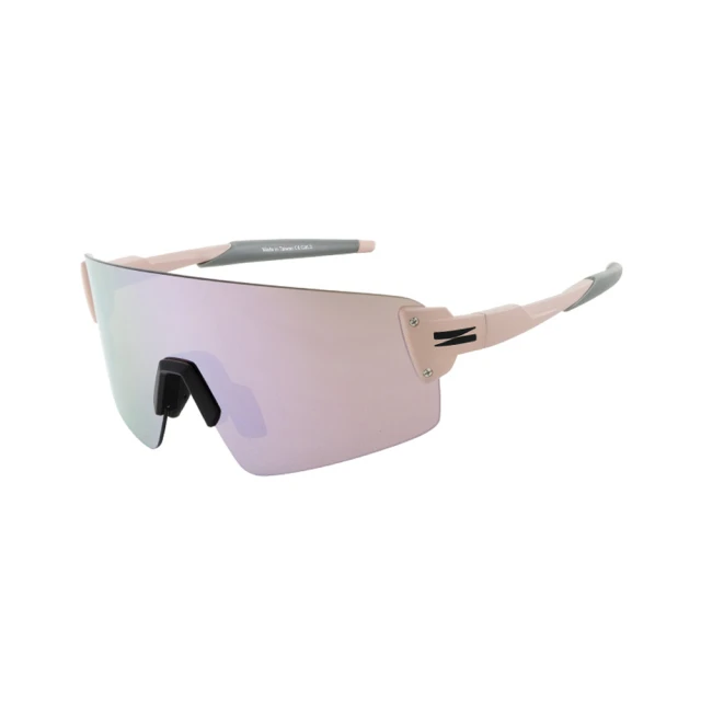 ZIVZIV ARMOR XS 青少年系列 運動太陽眼鏡(淺粉白框-電玫瑰金多層鍍膜#B118 065#182)