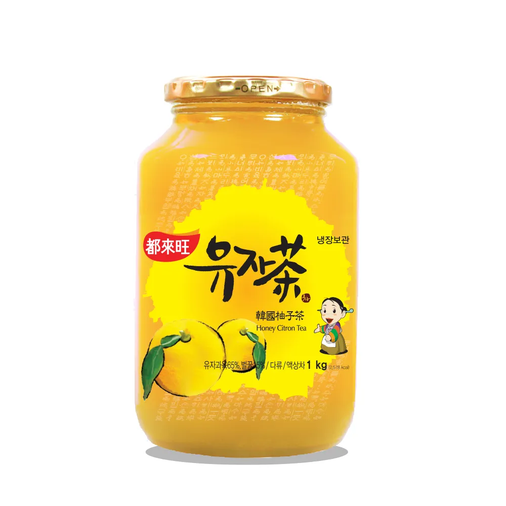 【都來旺】蜂蜜柚子茶1kg x3入