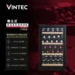 【Electrolux 伊萊克斯】Vintec 獨立式單溫黑色玻璃酒櫃-35瓶裝(VWS035SBA-X)