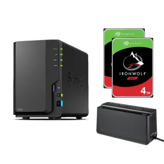 【Synology 群暉科技】搭希捷 4TB x2 +APC UPS ★ DS223 2Bay NAS 網路儲存伺服器