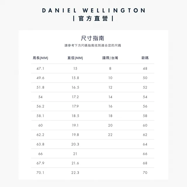 【Daniel Wellington】DW 戒指 Crystal Link 星河戒指(三色任選)