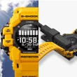 【CASIO 卡西歐】戶外首選GPS運動太陽能錶款 搶眼黃 53.2mm(GPR-H1000-9)