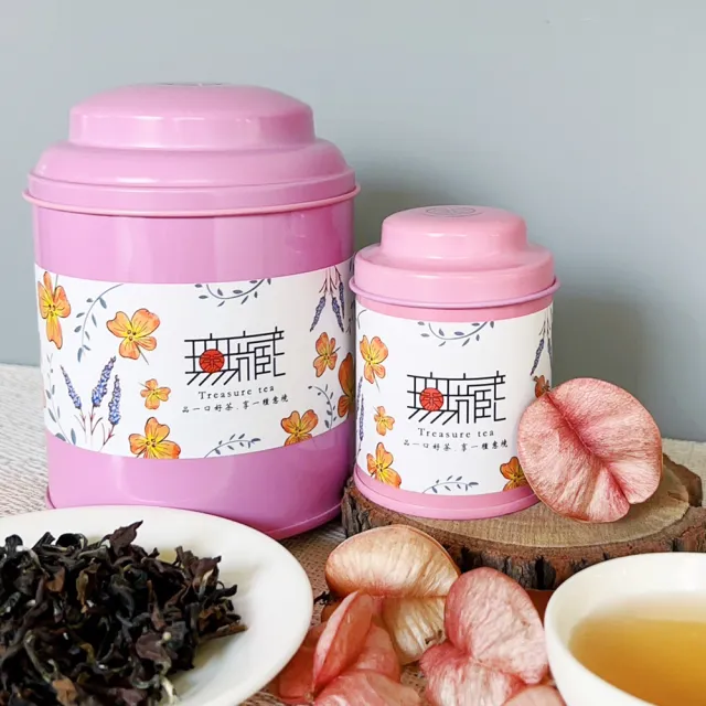 【無藏茗茶】茶葉禮盒 蜜香 東方美人茶 - 50G罐裝(條型茶。蜂蜜香/附提袋)