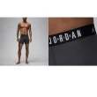 【NIKE 耐吉】內褲 Jordan Flight Boxer Brief 男款 灰 黑 針織 彈力 運動內褲 喬丹(JD2413048AD-001)