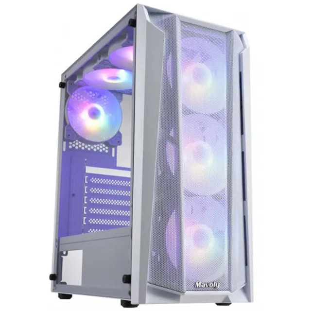 【微星平台】R7八核 Geforce RTX4060 WiN11P{灰暗}電競電腦(R7-7800X3D/B650/32G D5/500GB)