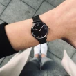 【PAUL HEWITT】德國原廠 Sailor Line 28mm 黑框 黑面 米蘭帶 女錶 手錶(PH-SA-B-XS-BSR-45S)