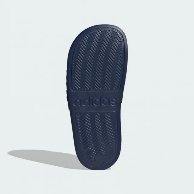 【adidas 愛迪達】拖鞋 童鞋 中童 大童 運動 ADILETTE SHOWER K 藍 IF5978(A5184)