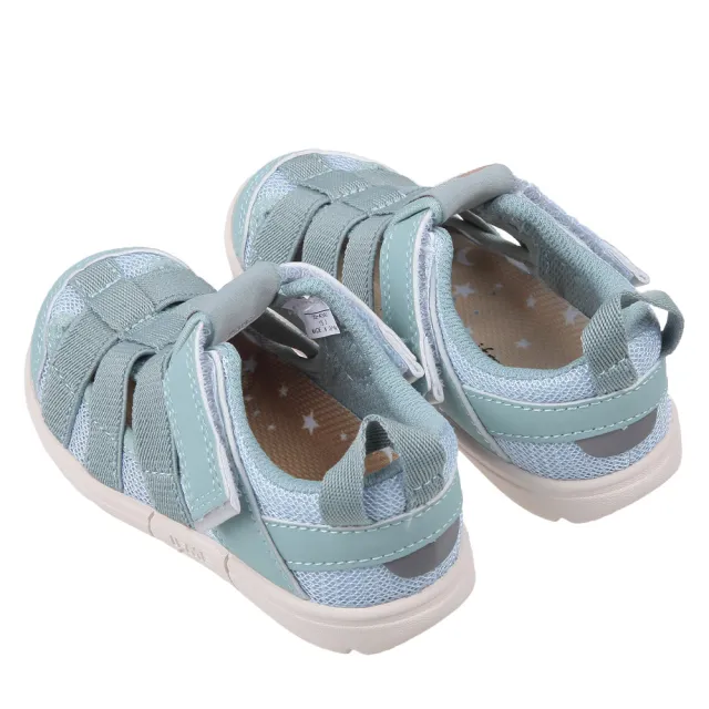 【布布童鞋】日本IFME極簡湖藍色中童機能水涼鞋(P4K302B)