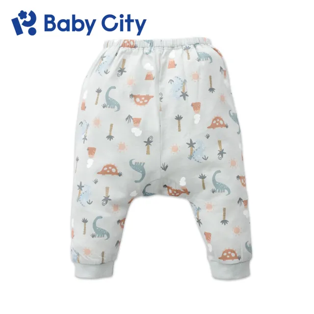 【BabyCity娃娃城 官方直營】美棉初生褲-侏羅紀恐龍(2款)