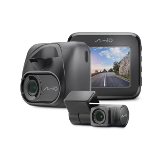 【MIO】MiVue  C595WD 1080P SONY STARVIS星光級感光元件 WIFI GPS 前後雙鏡 行車記錄器(金電容 紀錄器)