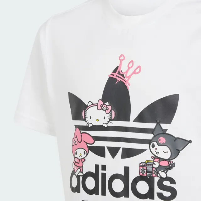 【adidas 官方旗艦】HELLO KITTY 短袖上衣 童裝 - Originals IT7920