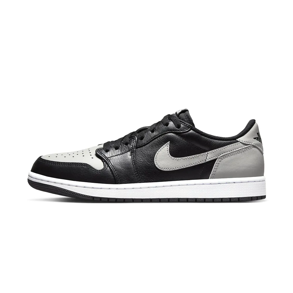 【NIKE 耐吉】休閒鞋 Air Jordan 1 Low OG Shadow 影子 黑灰 低筒 男鞋 CZ0790-003