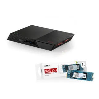 【ASUSTOR 華芸】搭宇瞻 1TB SSD x2 ★ FS6712X 12Bay SSD NAS 網路儲存伺服器