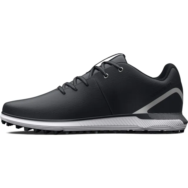 UNDER ARMOUR】UA 男HOVR FADE 2 SL 寬楦高爾夫球鞋_3026404-001(黑 