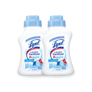 【Lysol來舒】衣物抗菌液-清新無香1.21Lx2(衣物除菌消毒/洗衣添加劑/洗衣抗菌液)