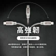 【PX 大通-】iphone編織網MFi認證快充線插拔萬次1公尺Lightning蘋果手機線平板PD灰色手機充電線(UCL-1G)