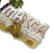 【A-ONE 匯旺】牙買加旅遊磁鐵+巴布·馬利 雷鬼歌手皮夾徽章2件組紀念磁鐵療癒小物 IG打卡地標(C145+138)