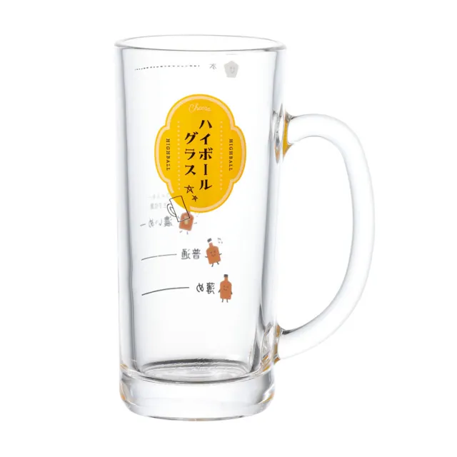 【台隆手創館】日本製東洋佐佐木 威士忌蘇打玻璃杯435mL(啤酒杯)