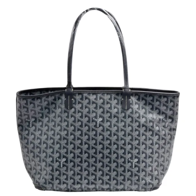 【GOYARD 高雅德】經典Artois PM系列印花LOGO帆布拉鍊肩背托特包(小-灰色ARTOISPMLTY01CL01P-GRAY)