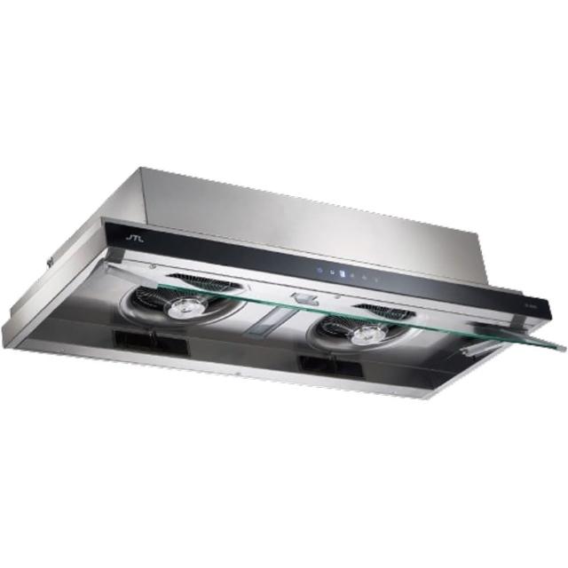 【喜特麗】80公分觸控式DC直流變頻TURBO增壓隱藏式排油煙機(JT-1859M 原廠保固基本安裝)