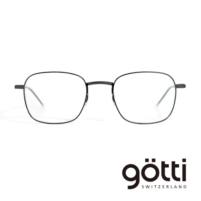 【Gotti】瑞士Gotti Switzerland 現代經典鈦金平光眼鏡(- DAVIS)