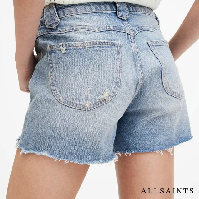 【ALLSAINTS】IDAHO 中腰牛仔短褲 WE516Z(修身版型)