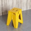 【SHUTER 樹德】貨櫃小折凳-3入折疊椅H40