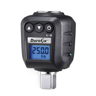 【Durofix 德克斯】台灣製四分扭力計扭力測量儀RM604(扭力測量器 數位扭力扳手 扭力檢測 電子扭力扳手)